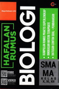 Image of Hafalan Rumus Biologi SMA/MA Kelas 10 11 12