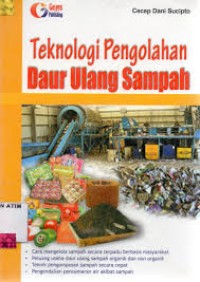 Image of Teknologi Pengolahan Daur Ulang Sampah